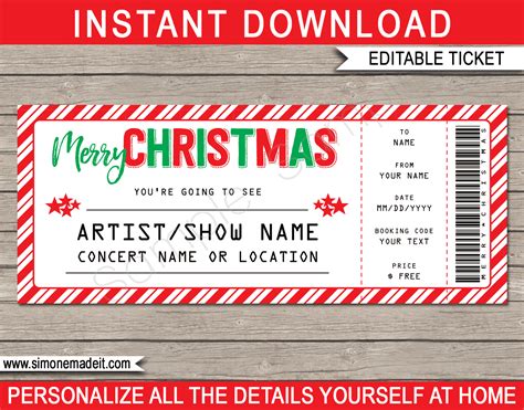 Do I need to have a ticket to attend the Christmas  .